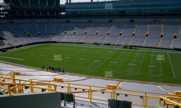 Lambeau Field - Section 413 Seat View