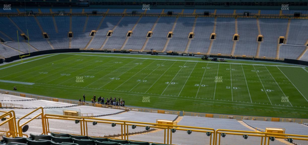 Lambeau Field - Section 415 Seat View