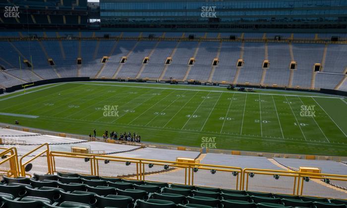 Lambeau Field - Section 415 Seat View