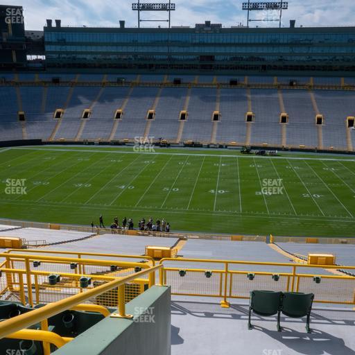 Lambeau Field - Section 417 Seat View