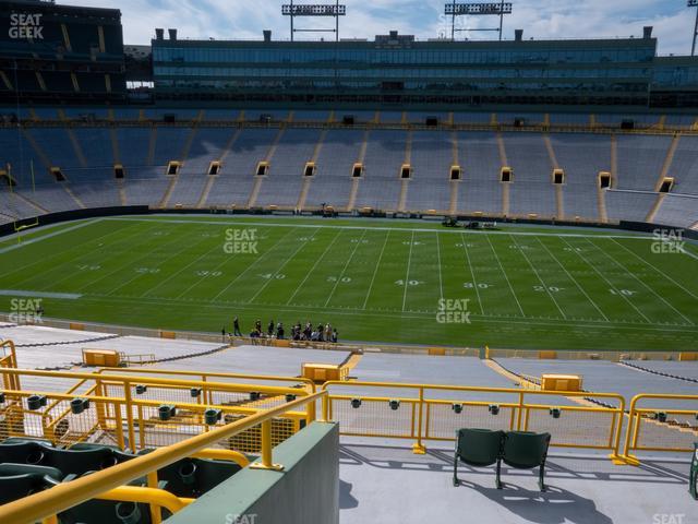 Lambeau Field - Section 417 Seat View