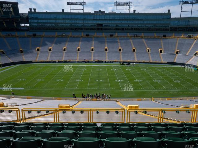 Lambeau Field - Section 419 Seat View
