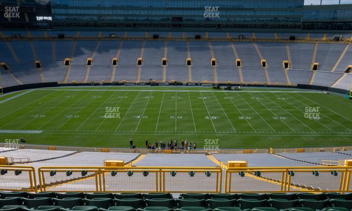 Lambeau Field - Section 419 Seat View