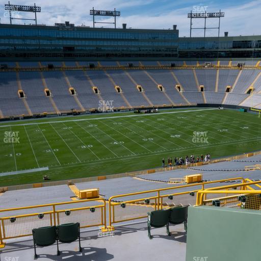 Lambeau Field - Section 425 Seat View