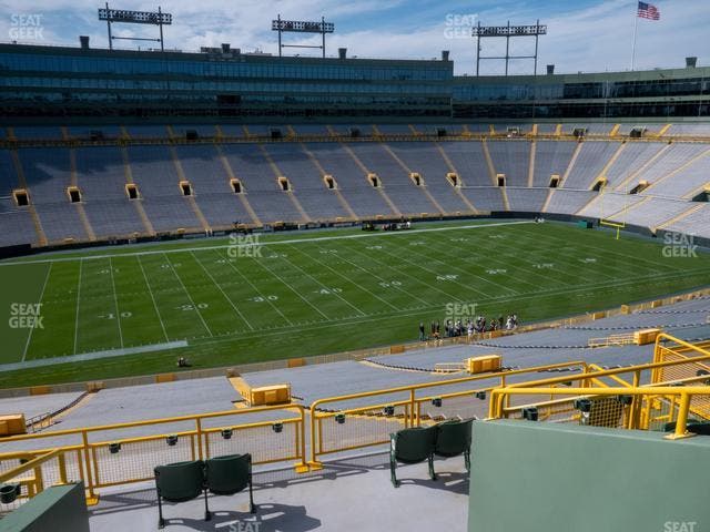 Lambeau Field - Section 425 Seat View