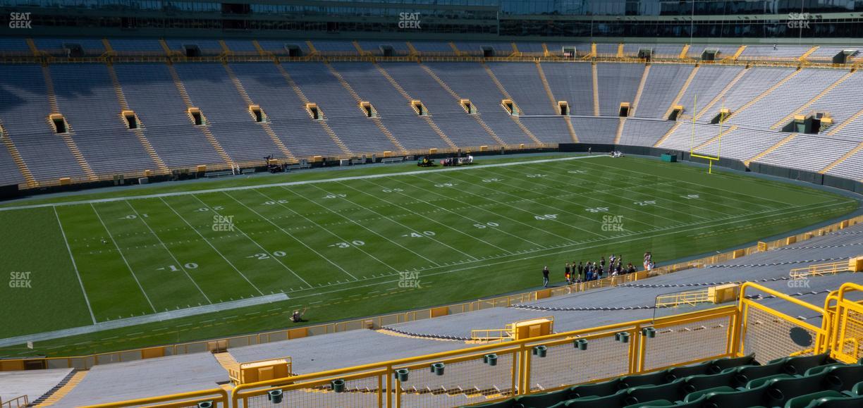 Lambeau Field - Section 427 Seat View