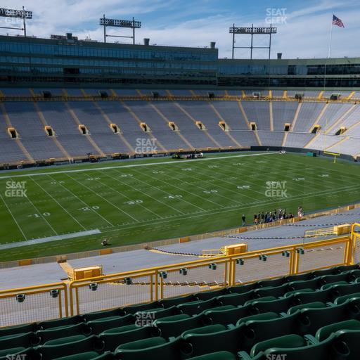 Lambeau Field - Section 427 Seat View