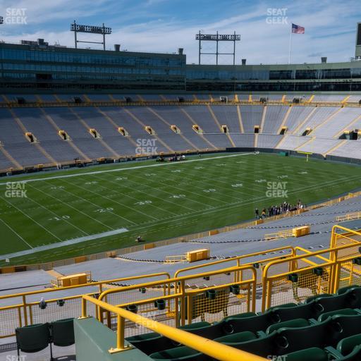 Lambeau Field - Section 429 Seat View