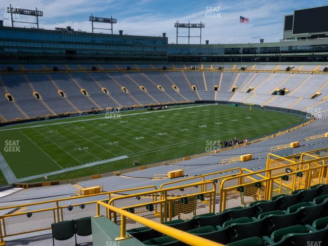 Lambeau Field - Section 429 Seat View
