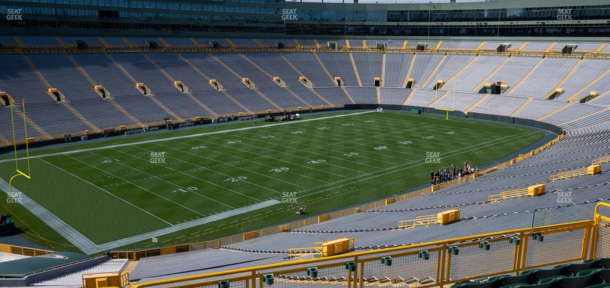 Lambeau Field - Section 431 Seat View