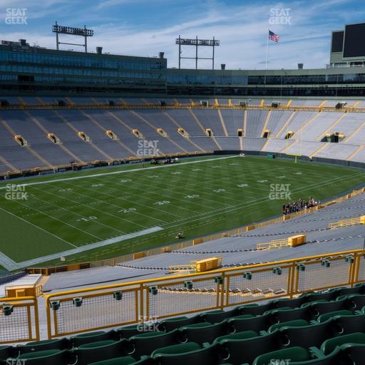Lambeau Field - Section 431 Seat View