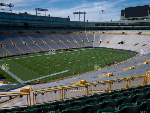 Lambeau Field - Section 431 Seat View