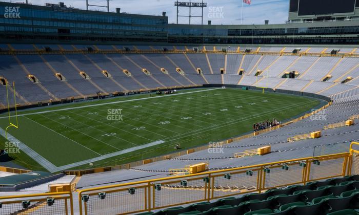 Lambeau Field - Section 431 Seat View