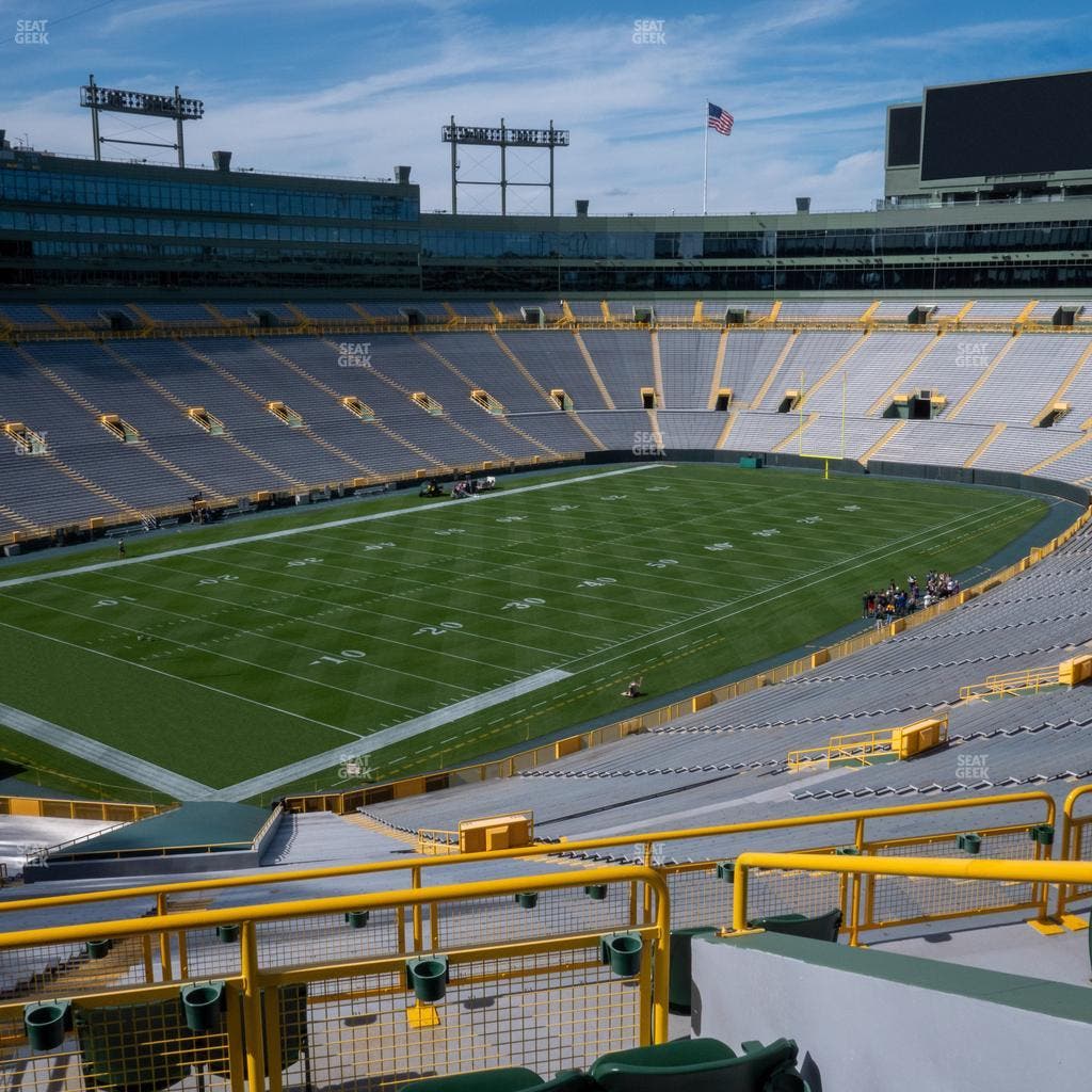 Lambeau Field - Section 433 Seat View