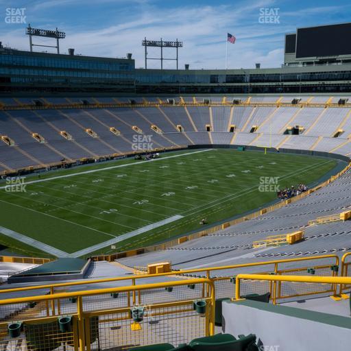 Lambeau Field - Section 433 Seat View
