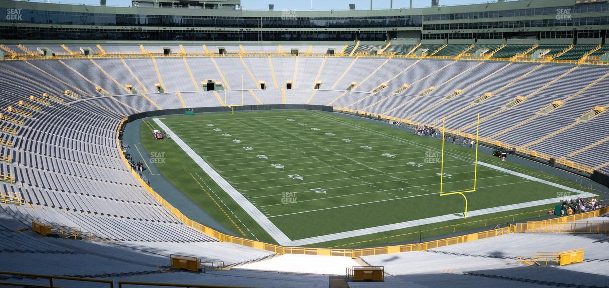 Lambeau Field - Section 434 S Seat View