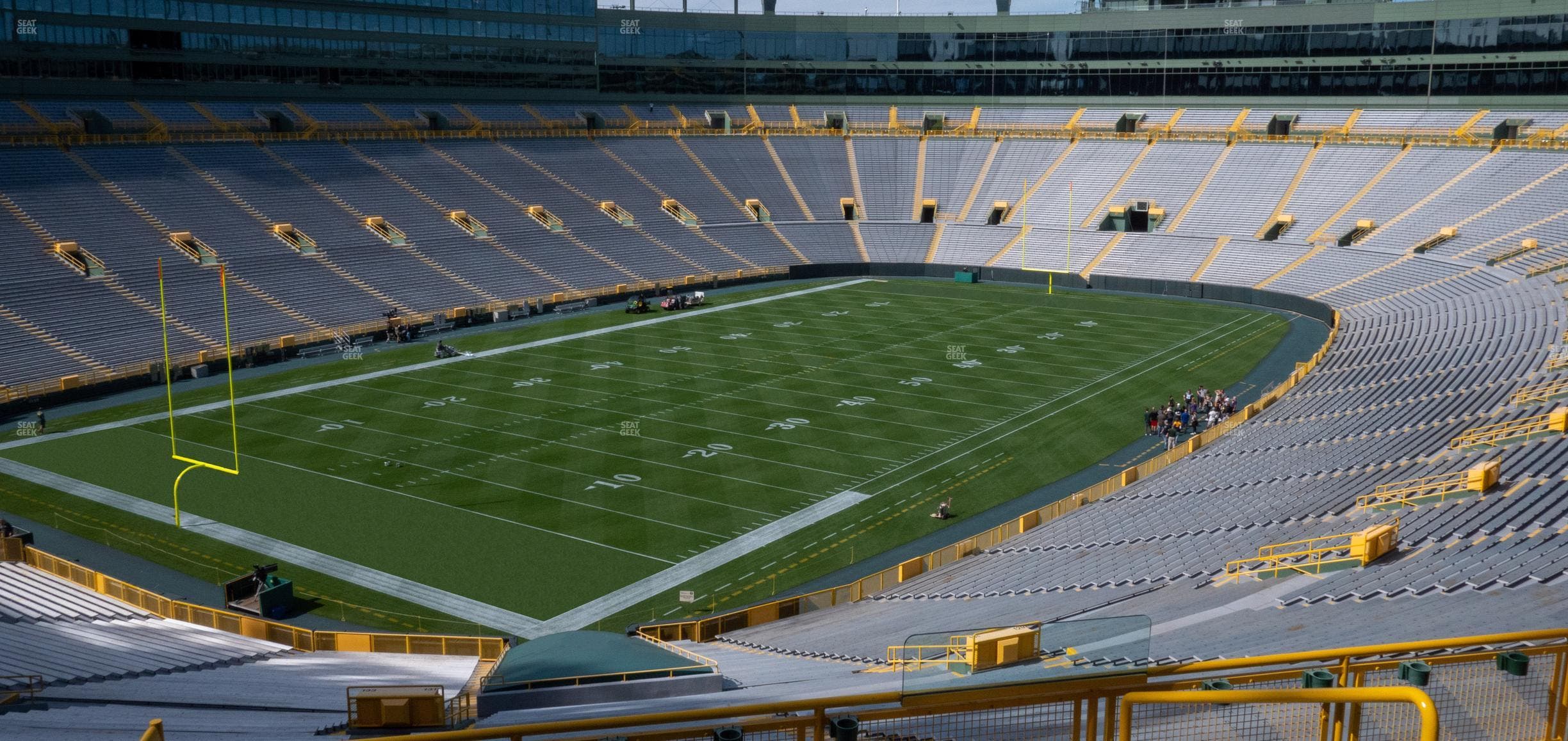 Lambeau Field - Section 435 Seat View