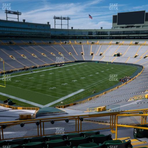 Lambeau Field - Section 435 Seat View