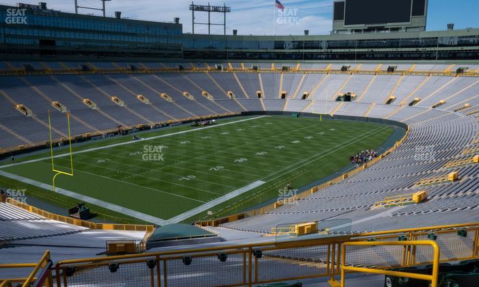 Lambeau Field - Section 435 Seat View