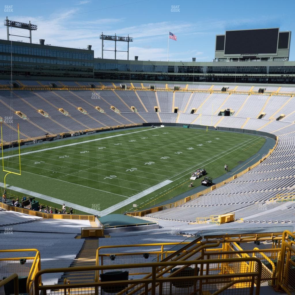 Lambeau Field - Section 443 S Seat View
