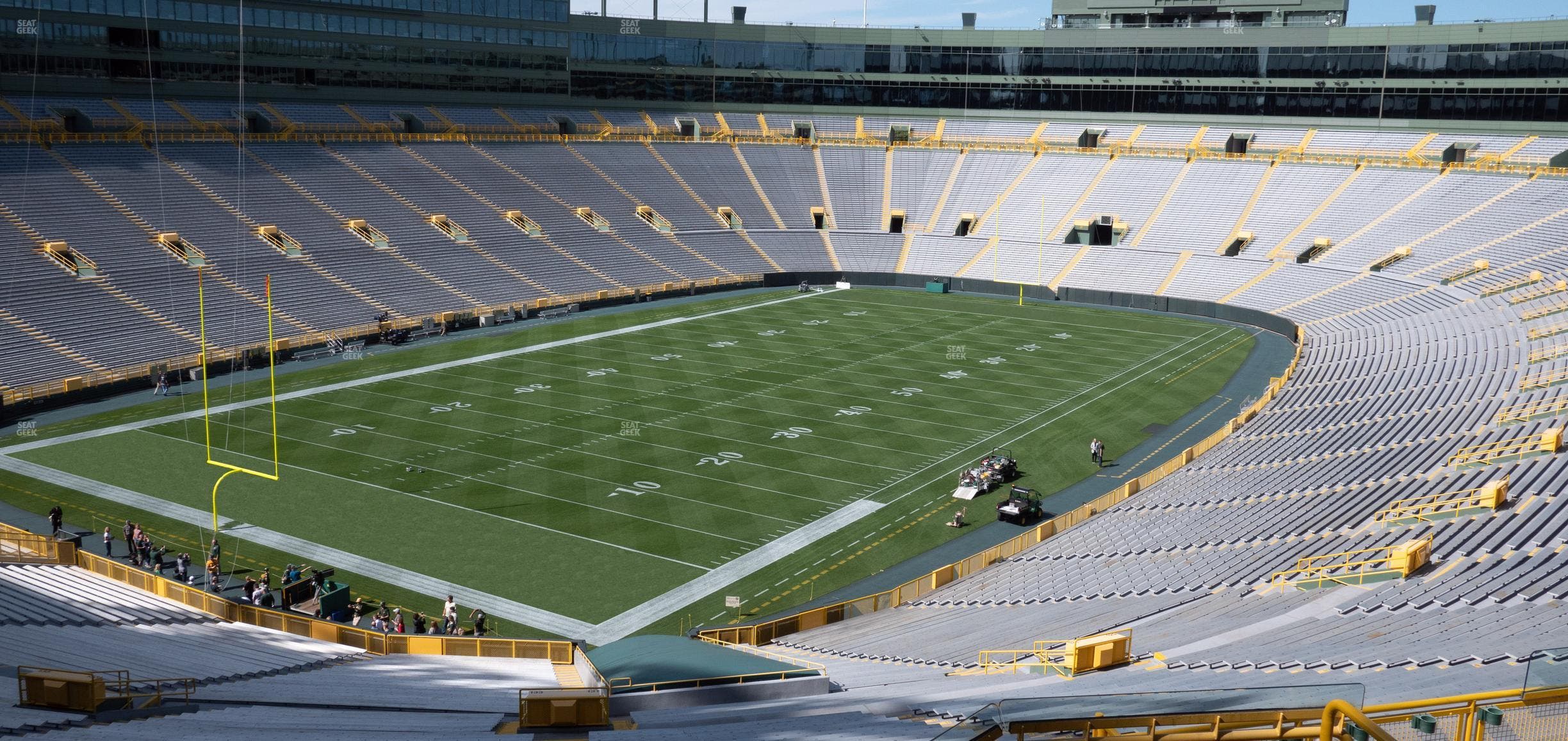 Lambeau Field - Section 443 S Seat View