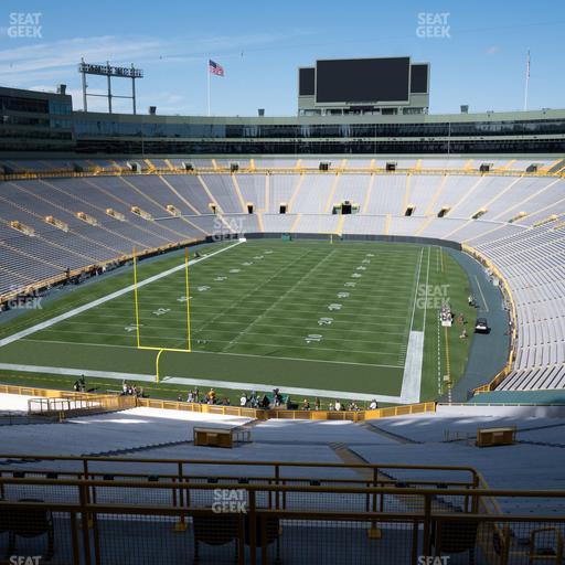 Lambeau Field - Section 445 S Seat View