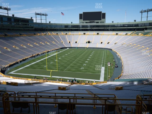 Lambeau Field - Section 445 S Seat View