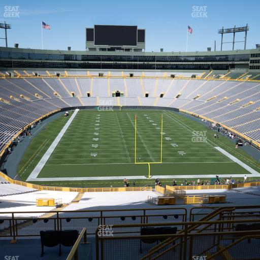 Lambeau Field - Section 446 S Seat View