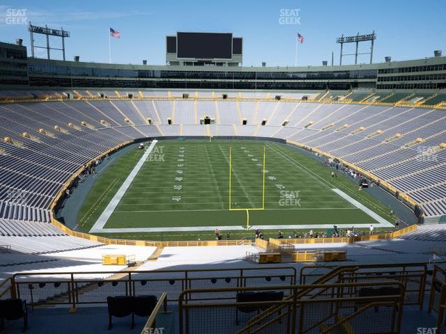 Lambeau Field - Section 446 S Seat View