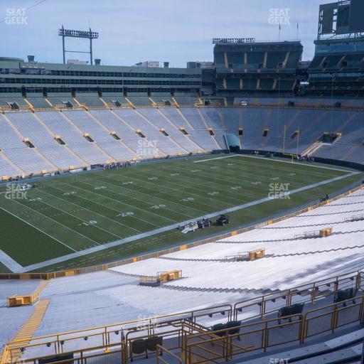 Lambeau Field - Section 470 Seat View