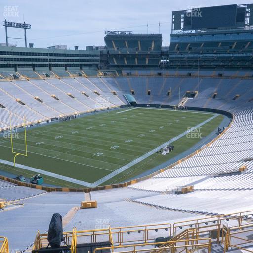 Lambeau Field - Section 474 Seat View