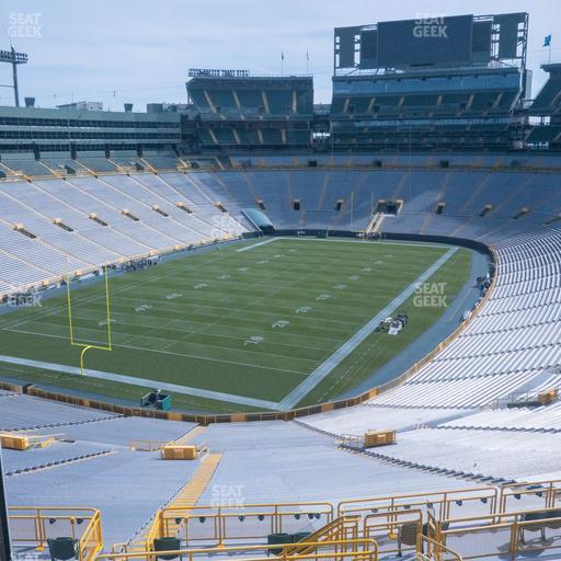 Lambeau Field - Section 476 Seat View