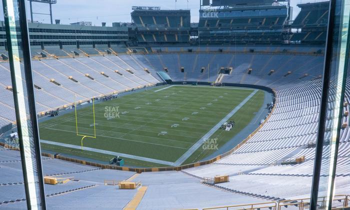 Lambeau Field - Section 476 Seat View