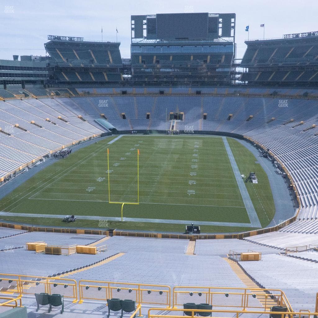 Lambeau Field - Section 480 Seat View
