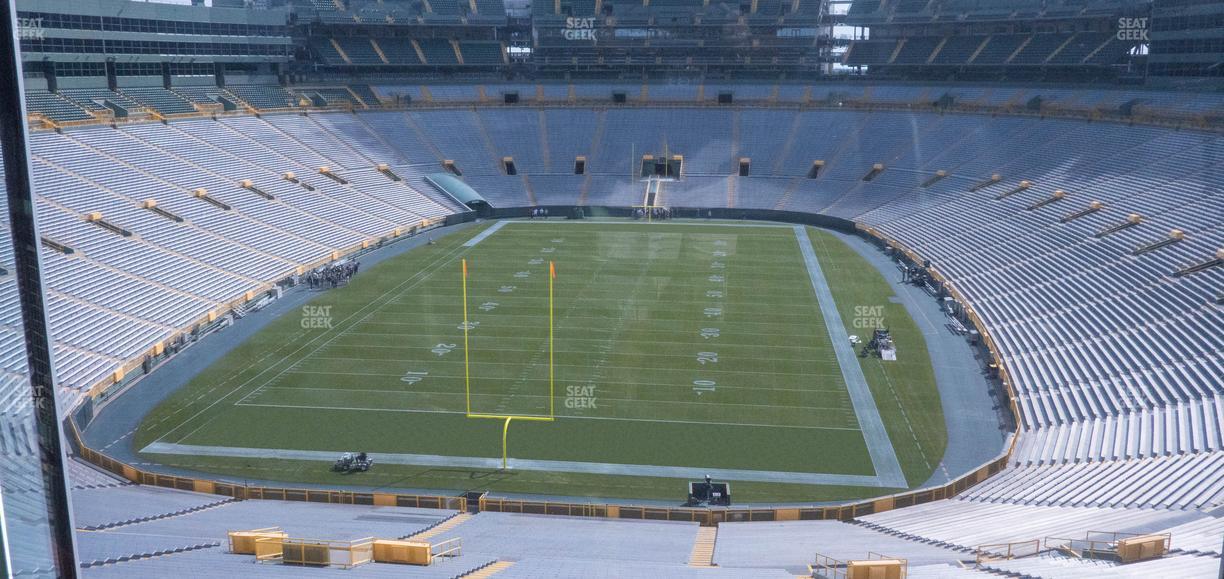 Lambeau Field - Section 480 Seat View
