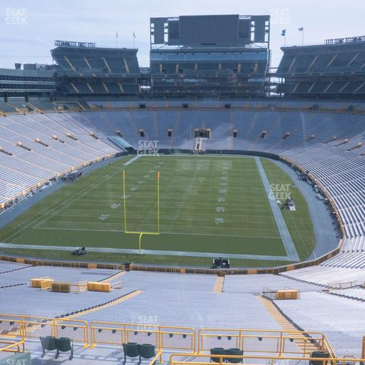 Lambeau Field - Section 480 Seat View