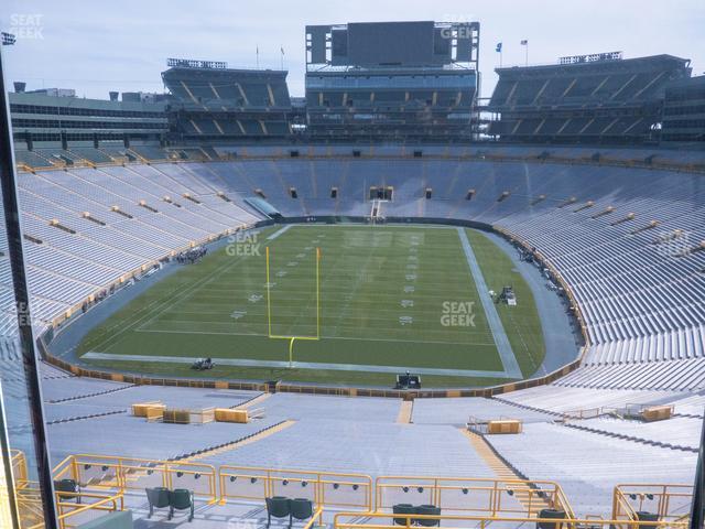 Lambeau Field - Section 480 Seat View