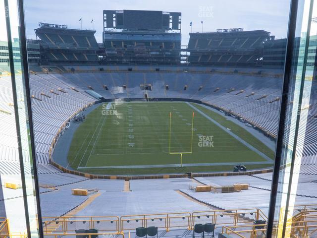 Lambeau Field - Section 484 Seat View