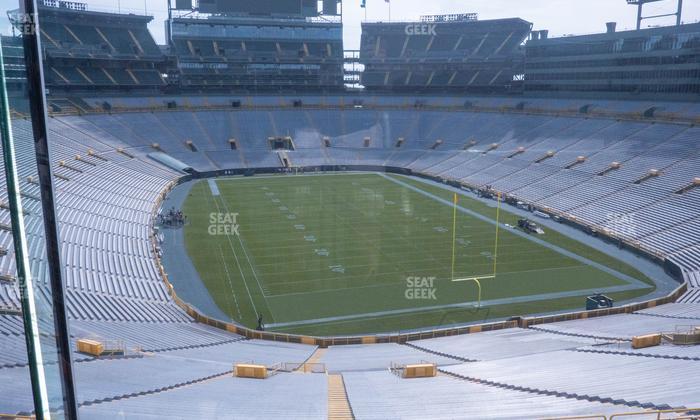 Lambeau Field - Section 486 Seat View