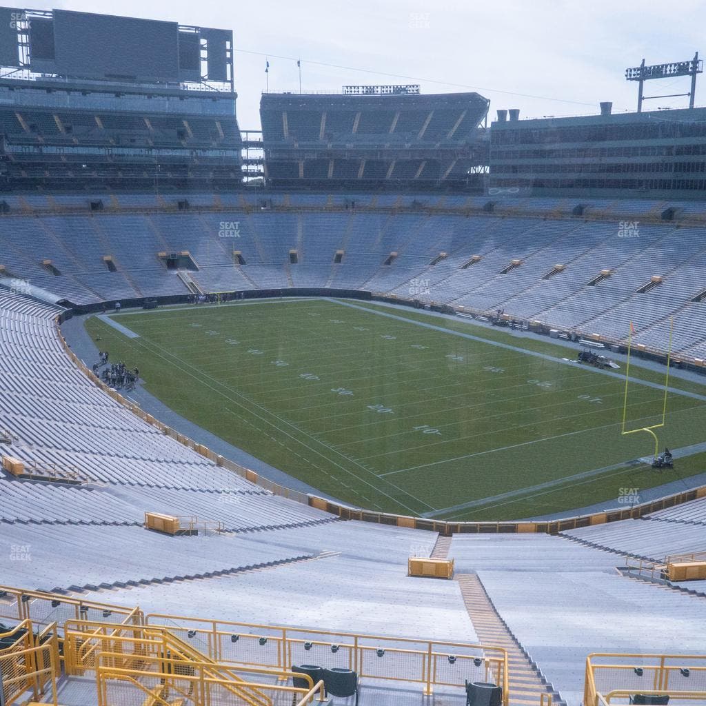 Lambeau Field - Section 490 Seat View