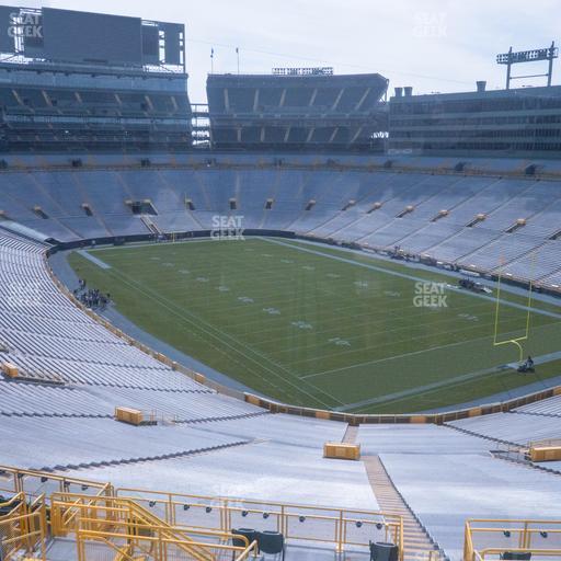 Lambeau Field - Section 490 Seat View