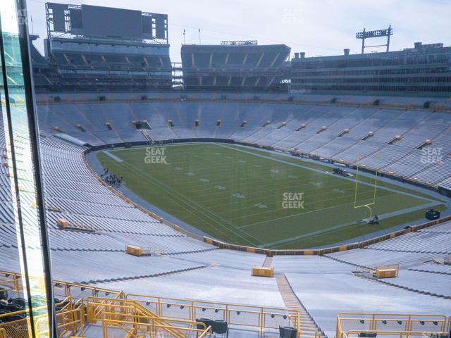 Lambeau Field - Section 490 Seat View