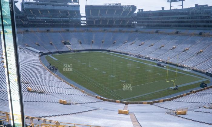 Lambeau Field - Section 490 Seat View