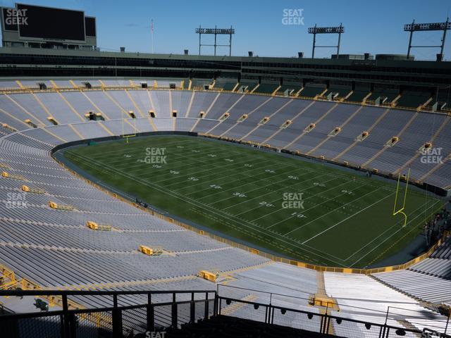Lambeau Field - Section 630 S Seat View