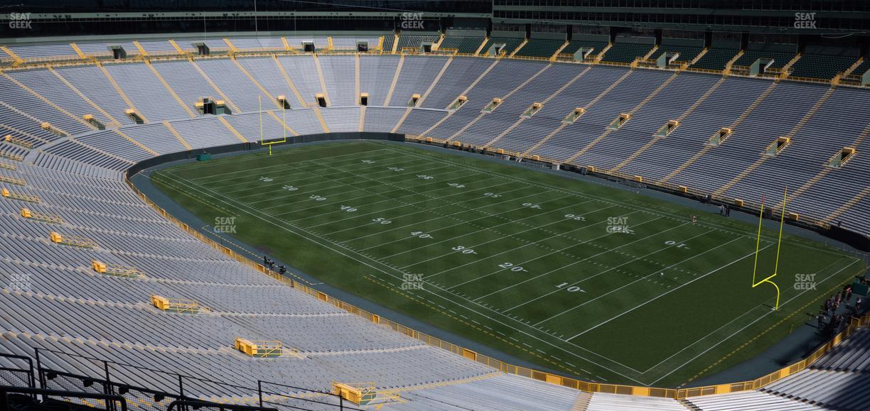 Lambeau Field - Section 632 S Seat View
