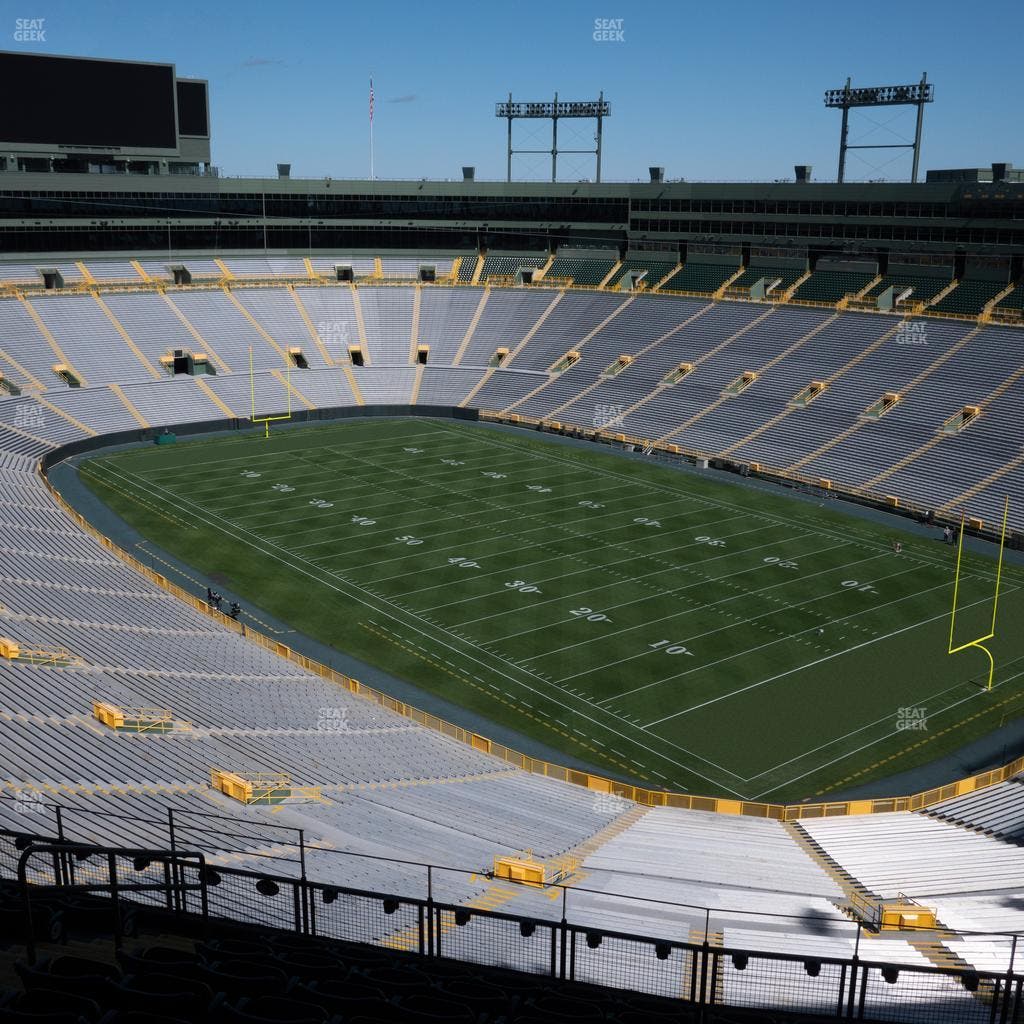Lambeau Field - Section 634 S Seat View