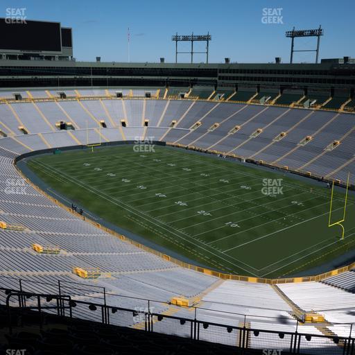 Lambeau Field - Section 634 S Seat View