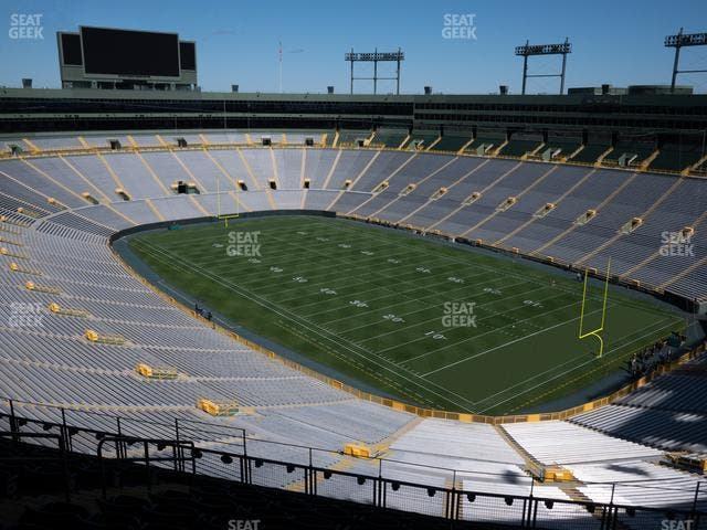 Lambeau Field - Section 634 S Seat View