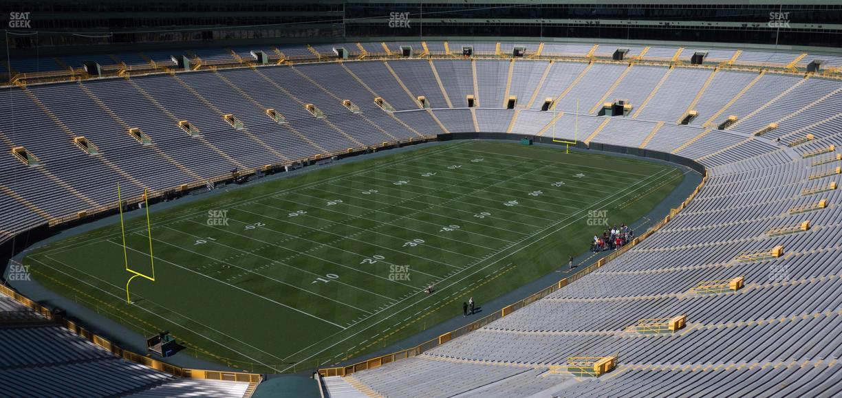 Lambeau Field - Section 635 S Sro Seat View