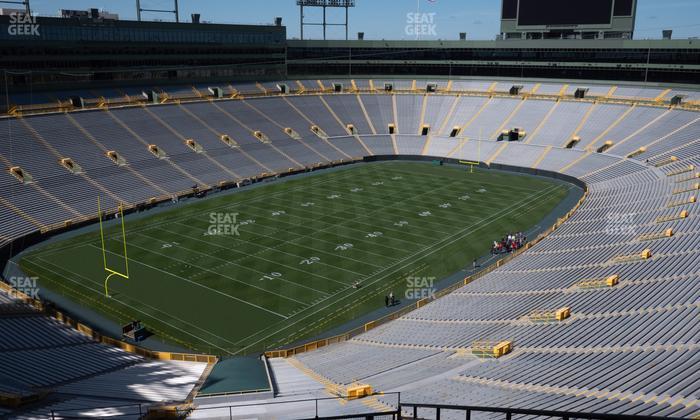 Lambeau Field - Section 635 S Sro Seat View